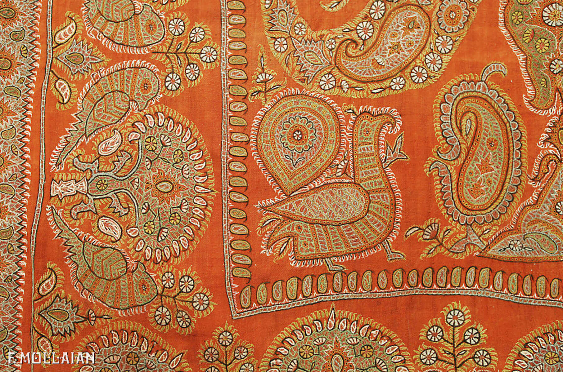 Antiker Persien Textil Kerman n°:47344359